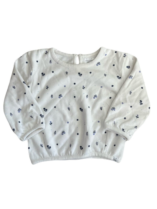 Rise Little Earthling Dainty Floral Sweater | 18-24m