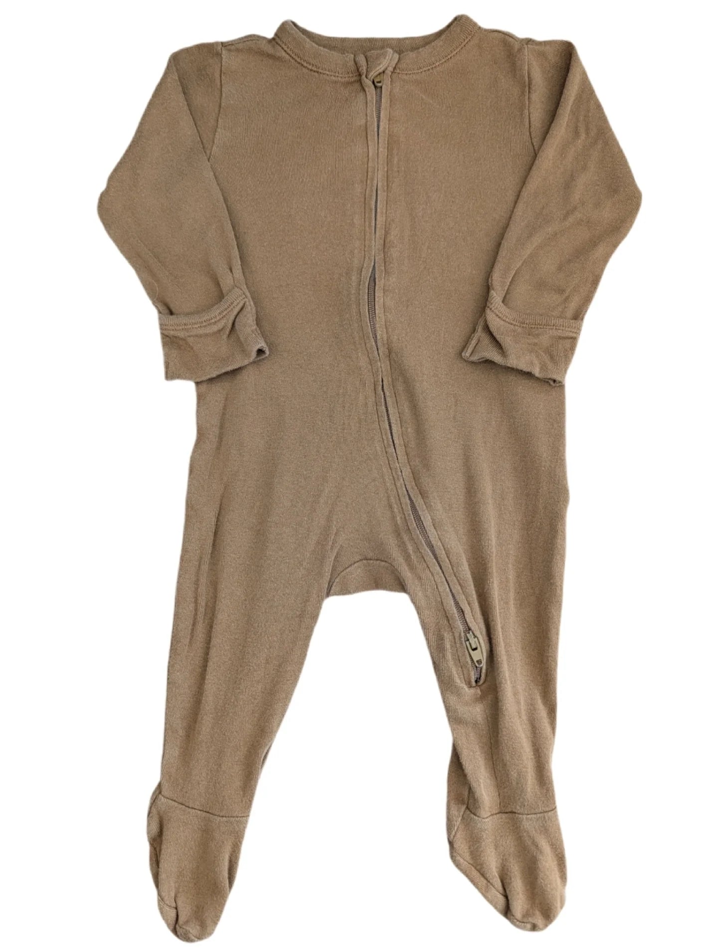 Old Navy Brown Footie Sleeper 6-9m