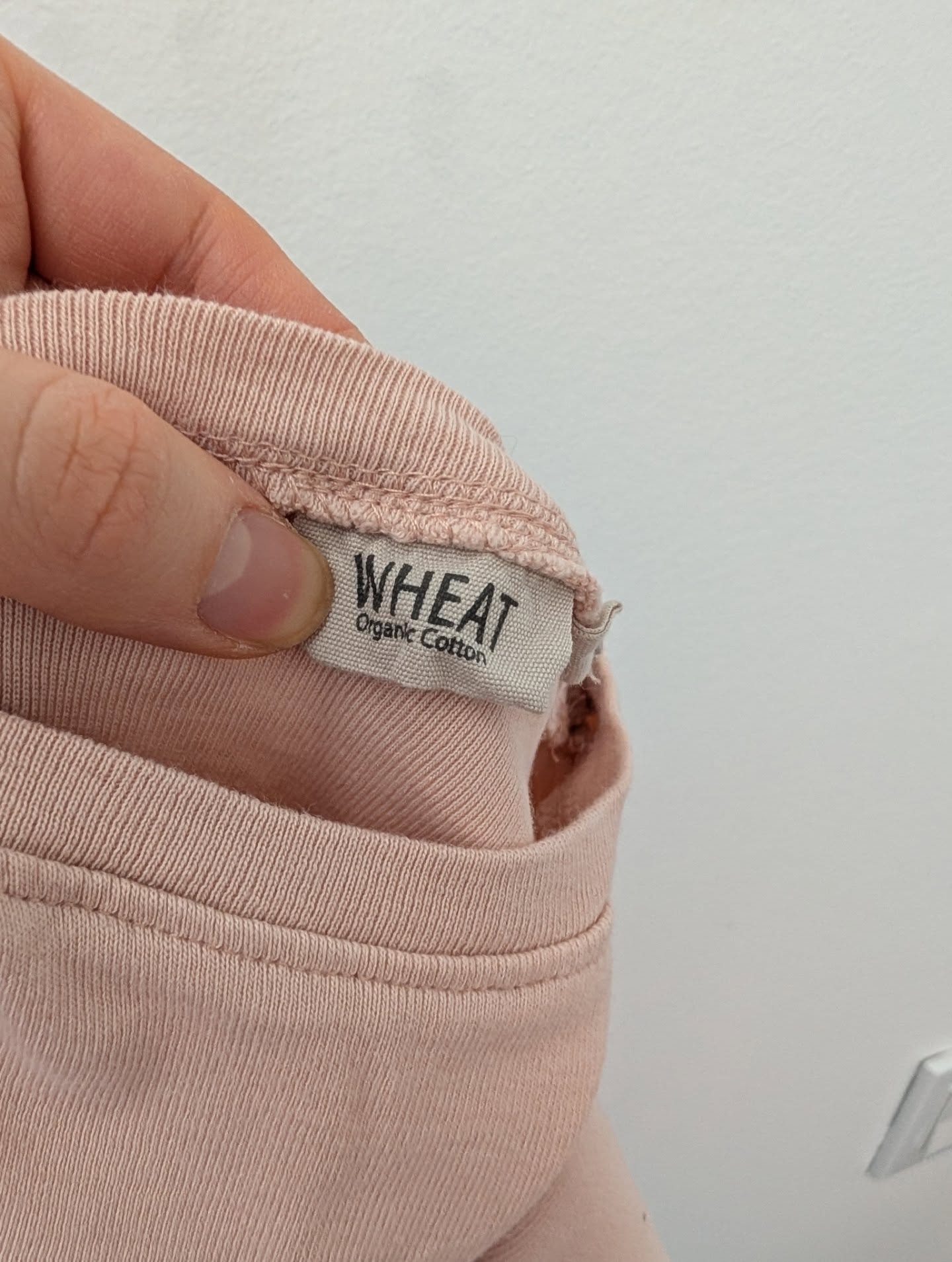 Wheat Pink Strawberry Tee | 4 Years