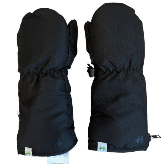 Hot Paws Kids Black Mittens | 12-24m