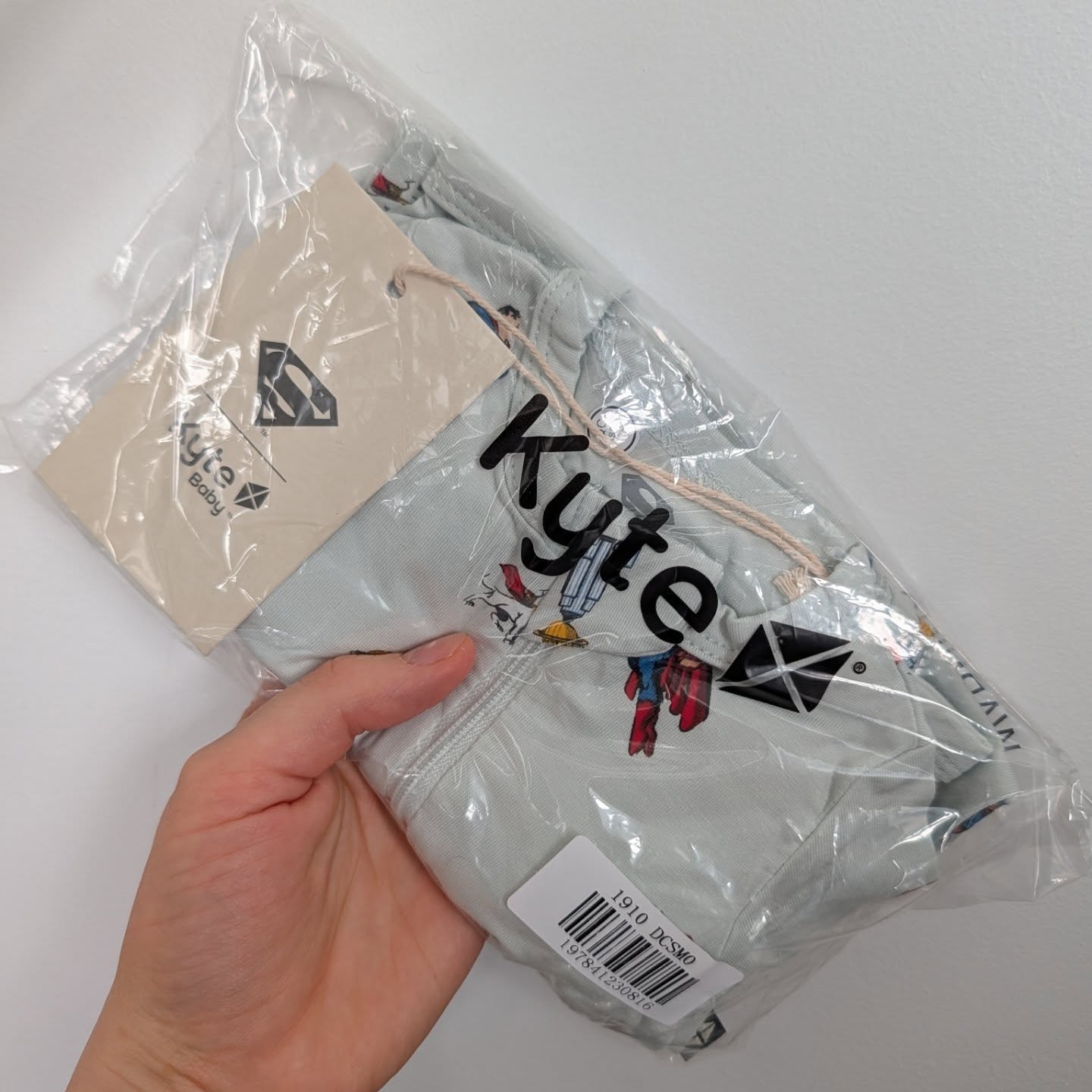 Kyte Superman Footless Romper Newborn