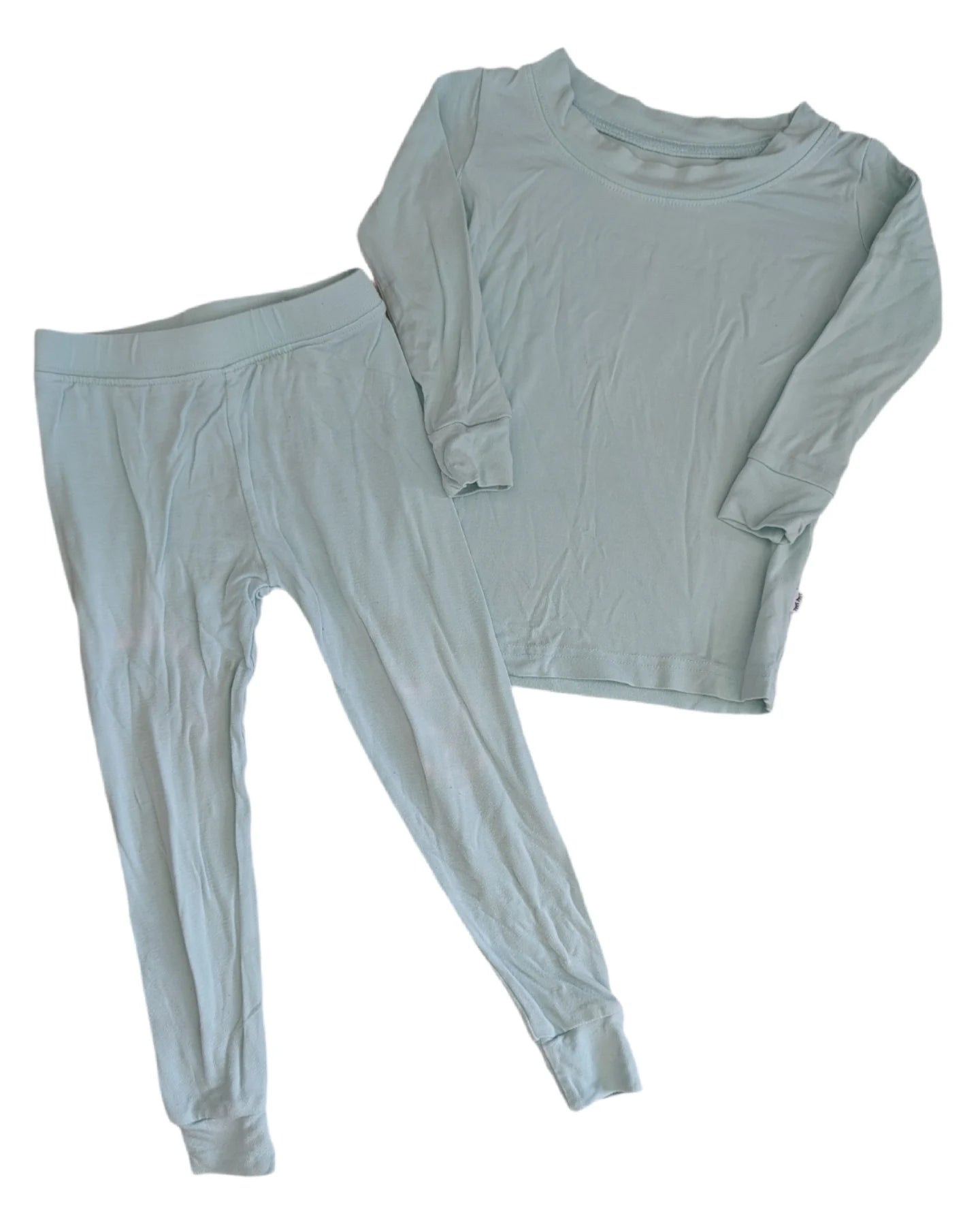 Little Sleepies Pastel Teal Two Piece Set 12-18m