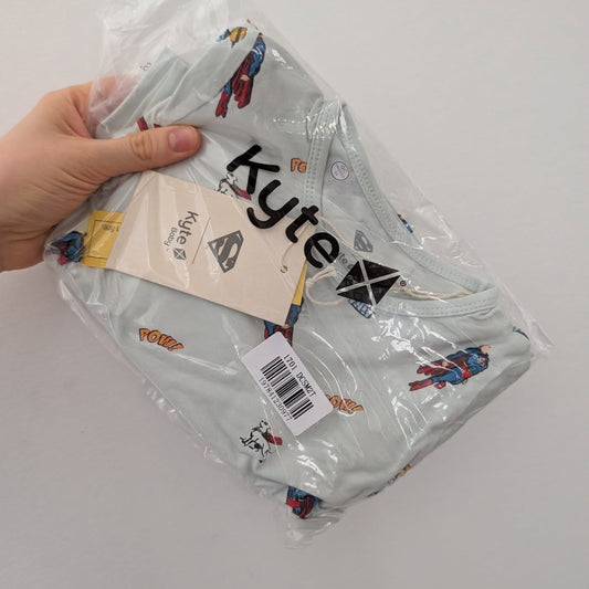 Kyte Long Sleeve Pajamas in Superman 2T