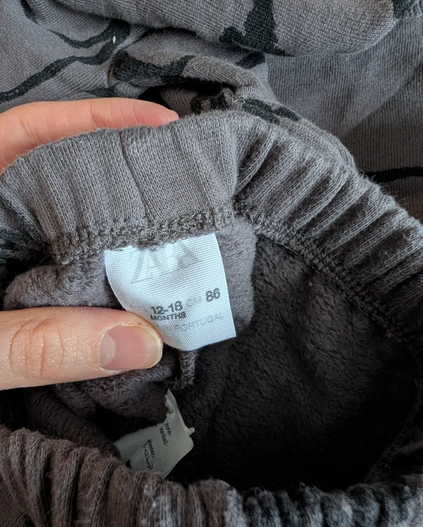ZARA Dog Sweat Set 12-18m