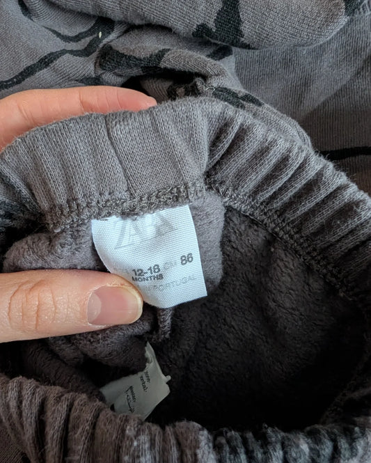 ZARA Dog Sweat Set 12-18m