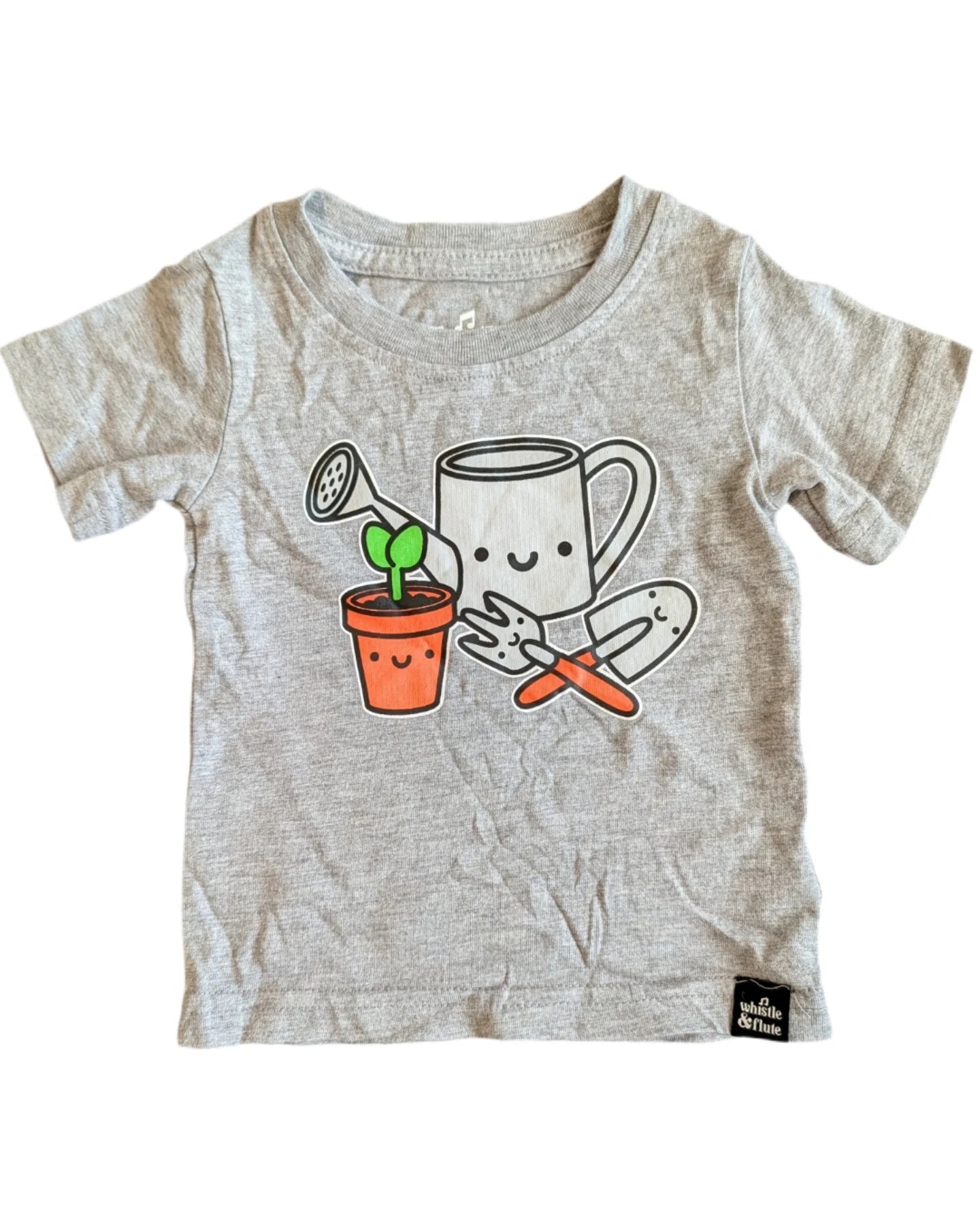 Whistle and Flute Gardening T-Shirt 6-12m
