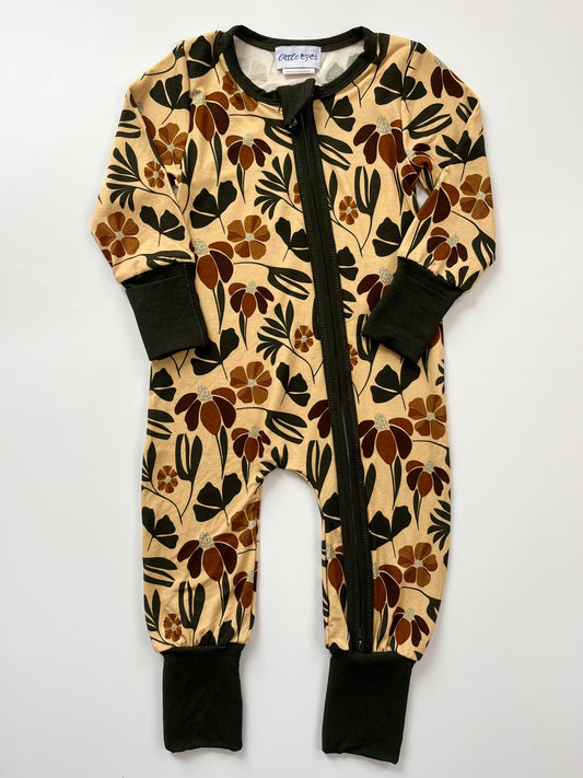 Prairie Floral Zippy - Old Style Zipper Cover