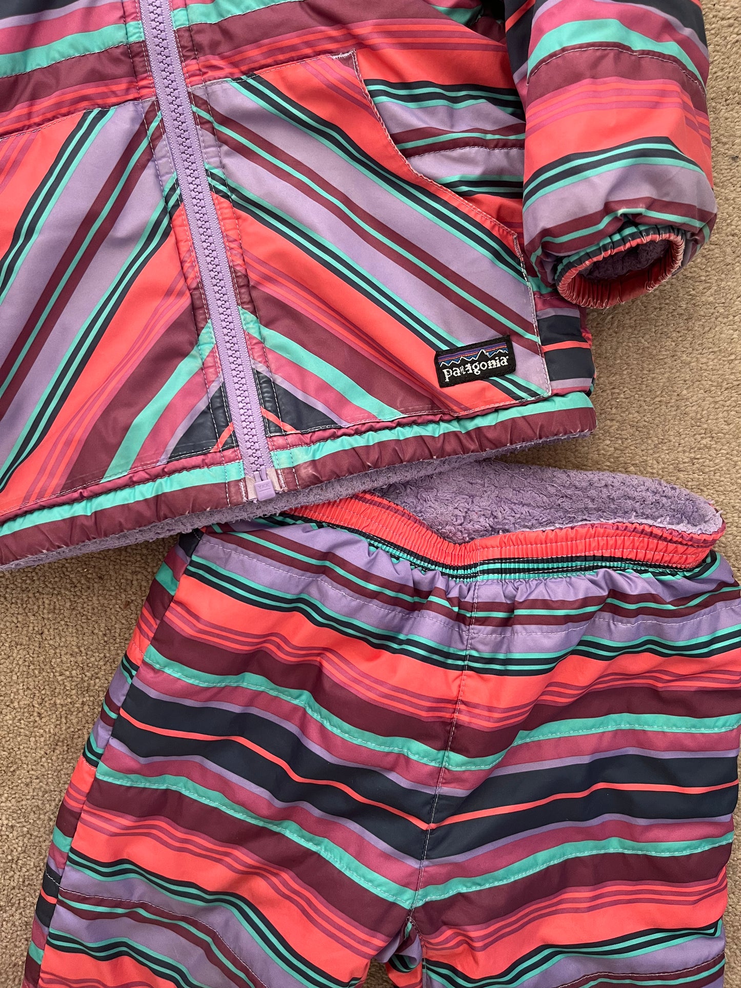 Patagonia Reversible Jacket and Snow Pants 18-24/2T