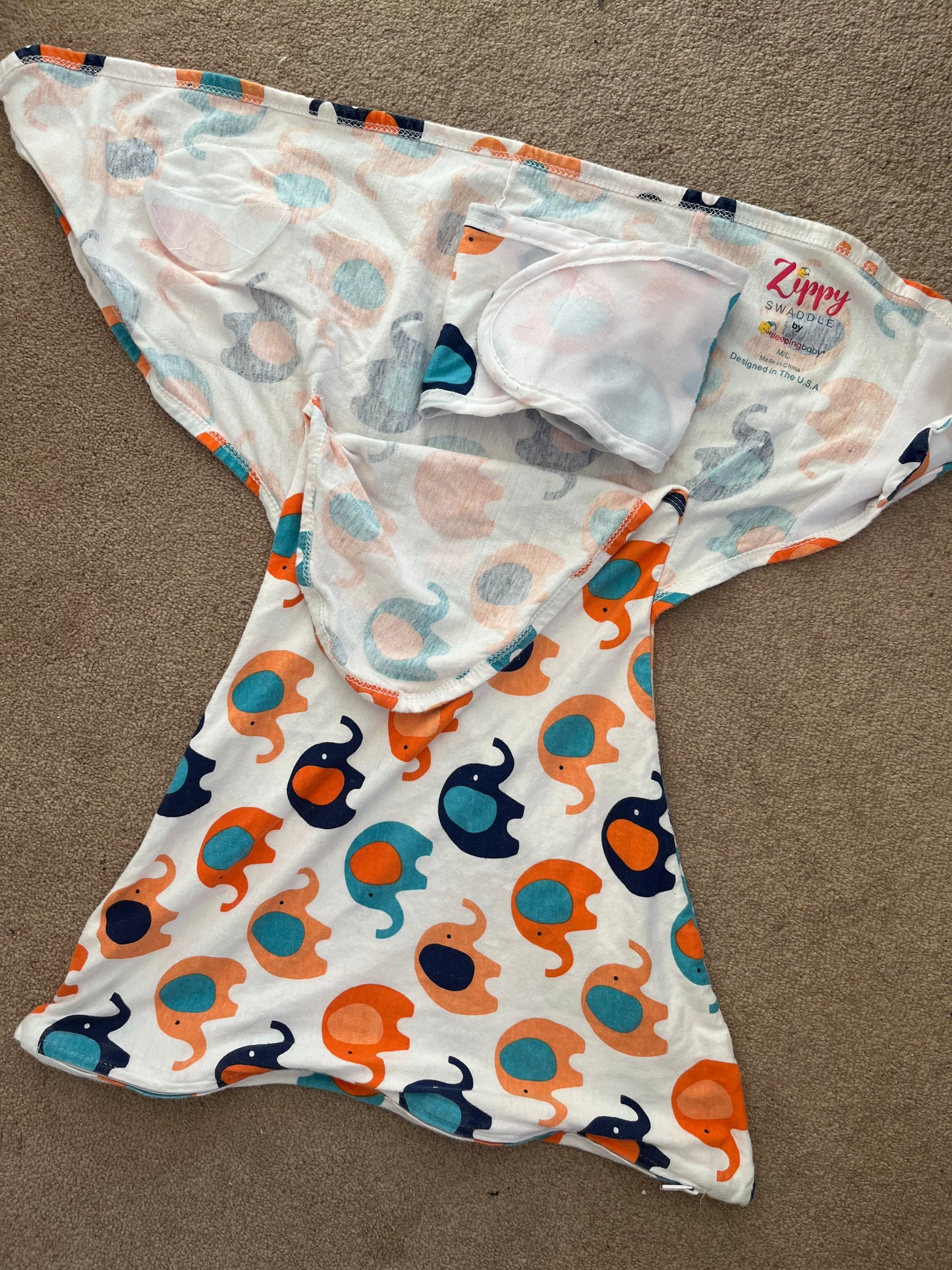 Zippy Swaddle by SleepingBaby (Zipadee Zip Company) M/L