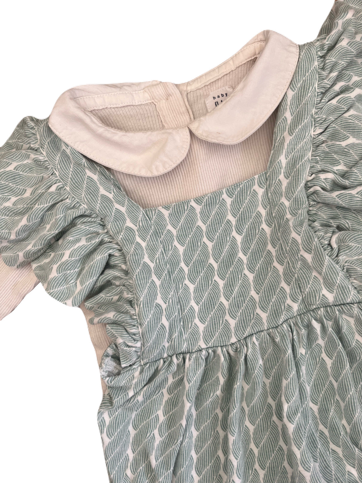 Kate Quinn Bamboo Romper & Gap Onesie 6-12m