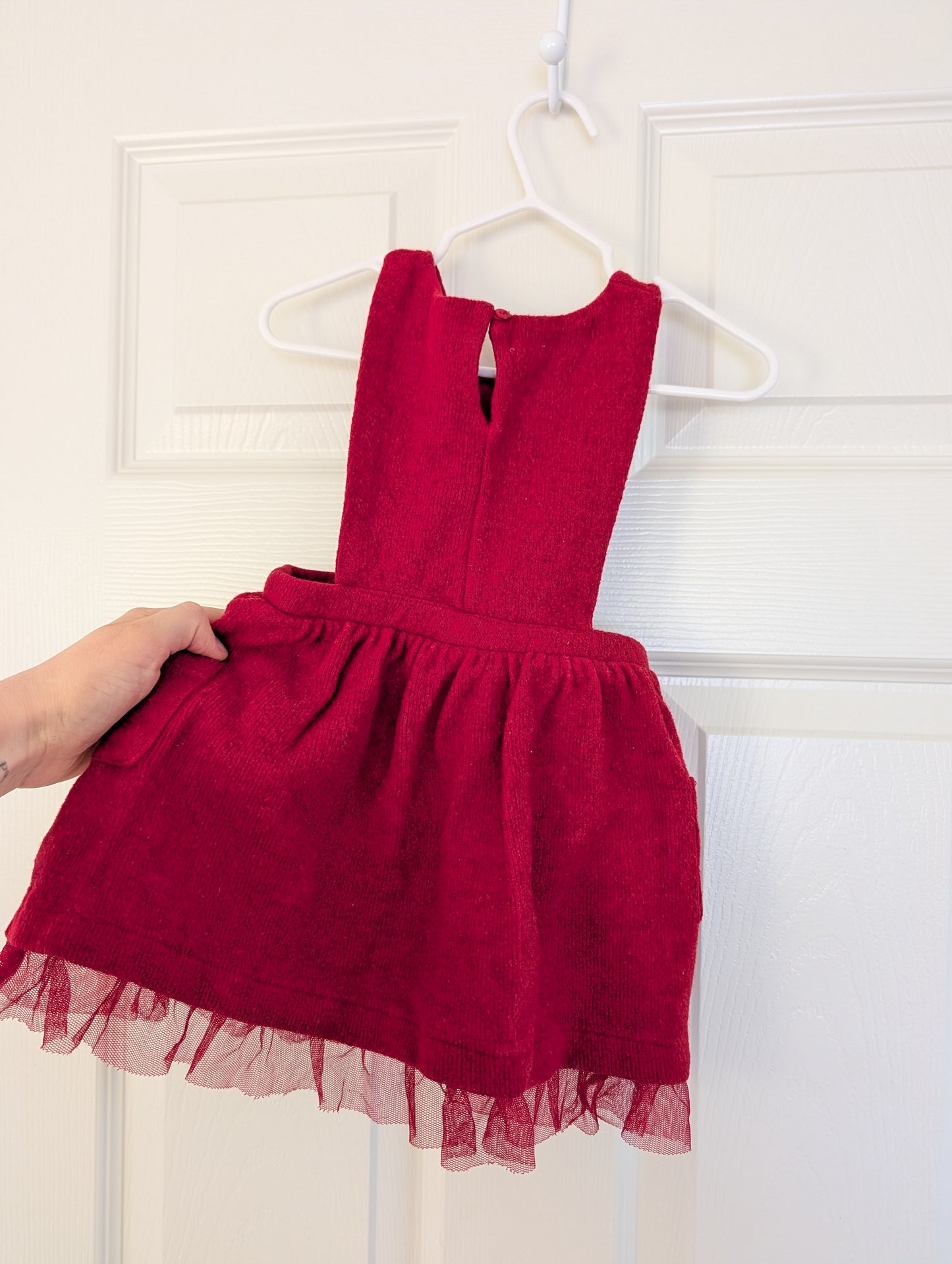 Zara Red Dress 12-24m
