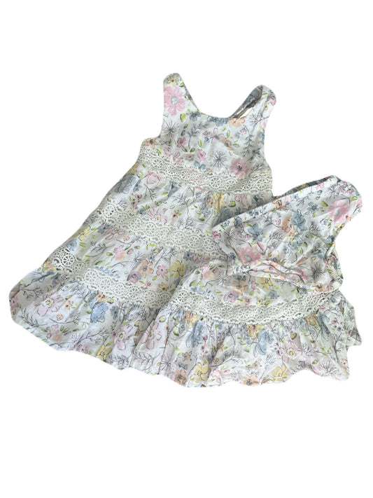 Tommy Bahama Floral Dress & Bummies 12m