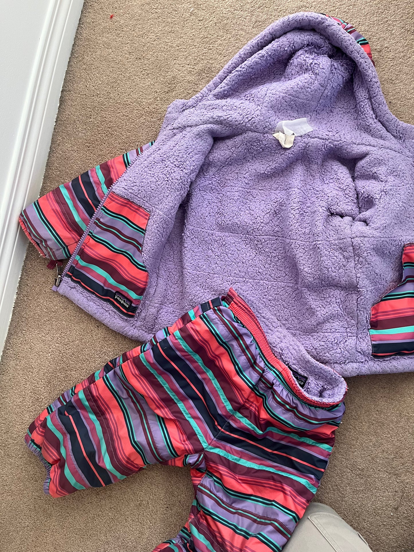 Patagonia Reversible Jacket and Snow Pants 18-24/2T