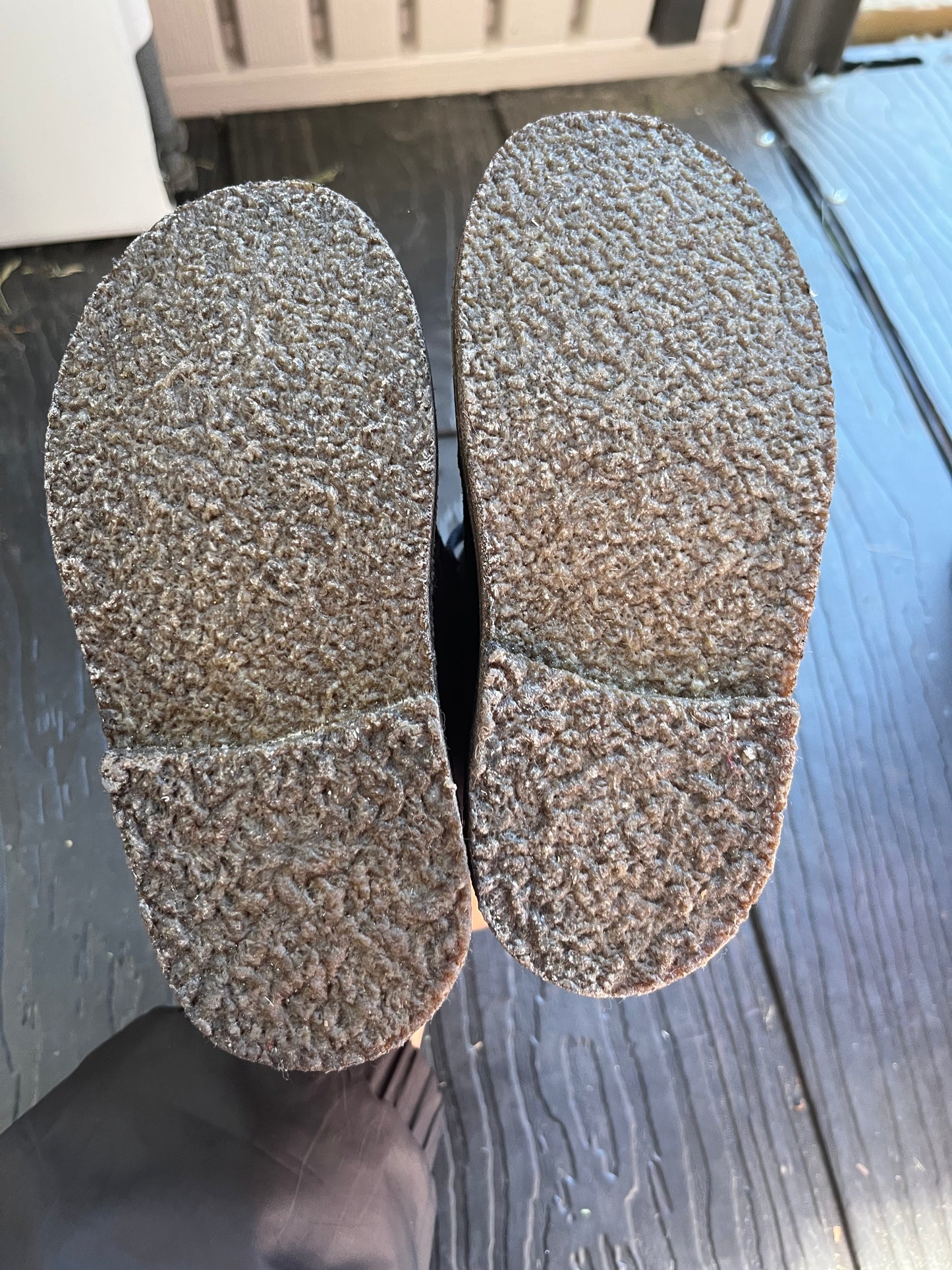 Peter Pan Navy Suede Boots - Size 8.5 Toddler