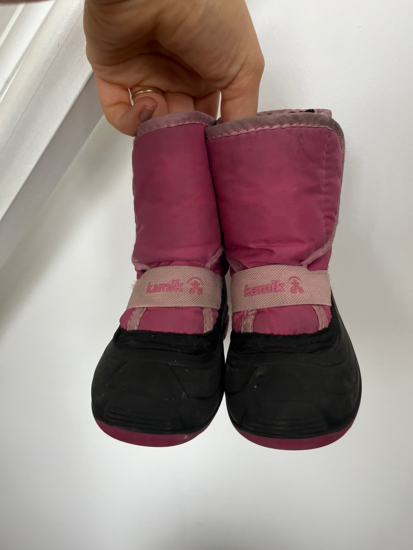 Kamik Velcro Winter Boots - Size 5 Toddler