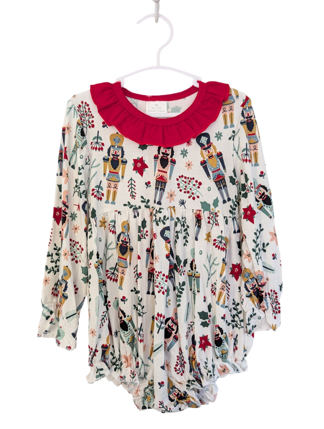 Bamboo Nutcracker Romper 2T