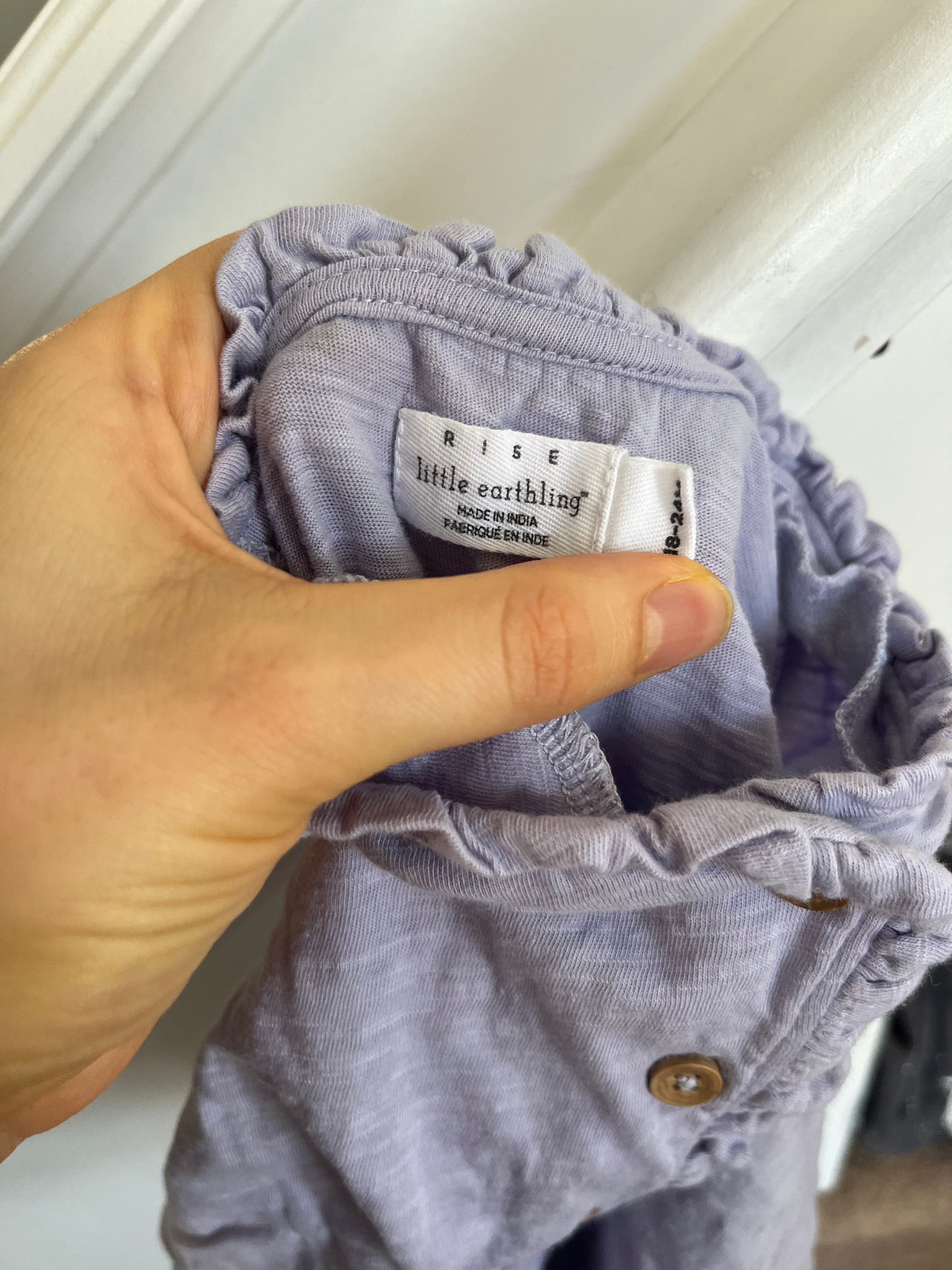 Rise Little Earthling Purple Cardigan 18-24m