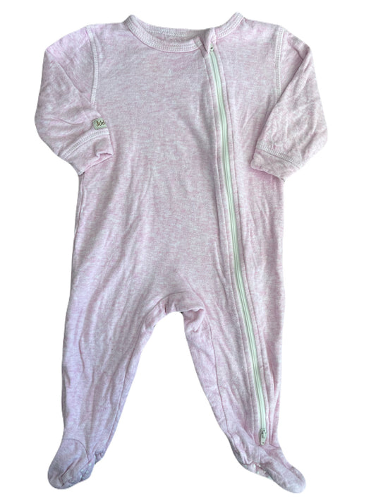 Juddlies Pink Footie 6-12m