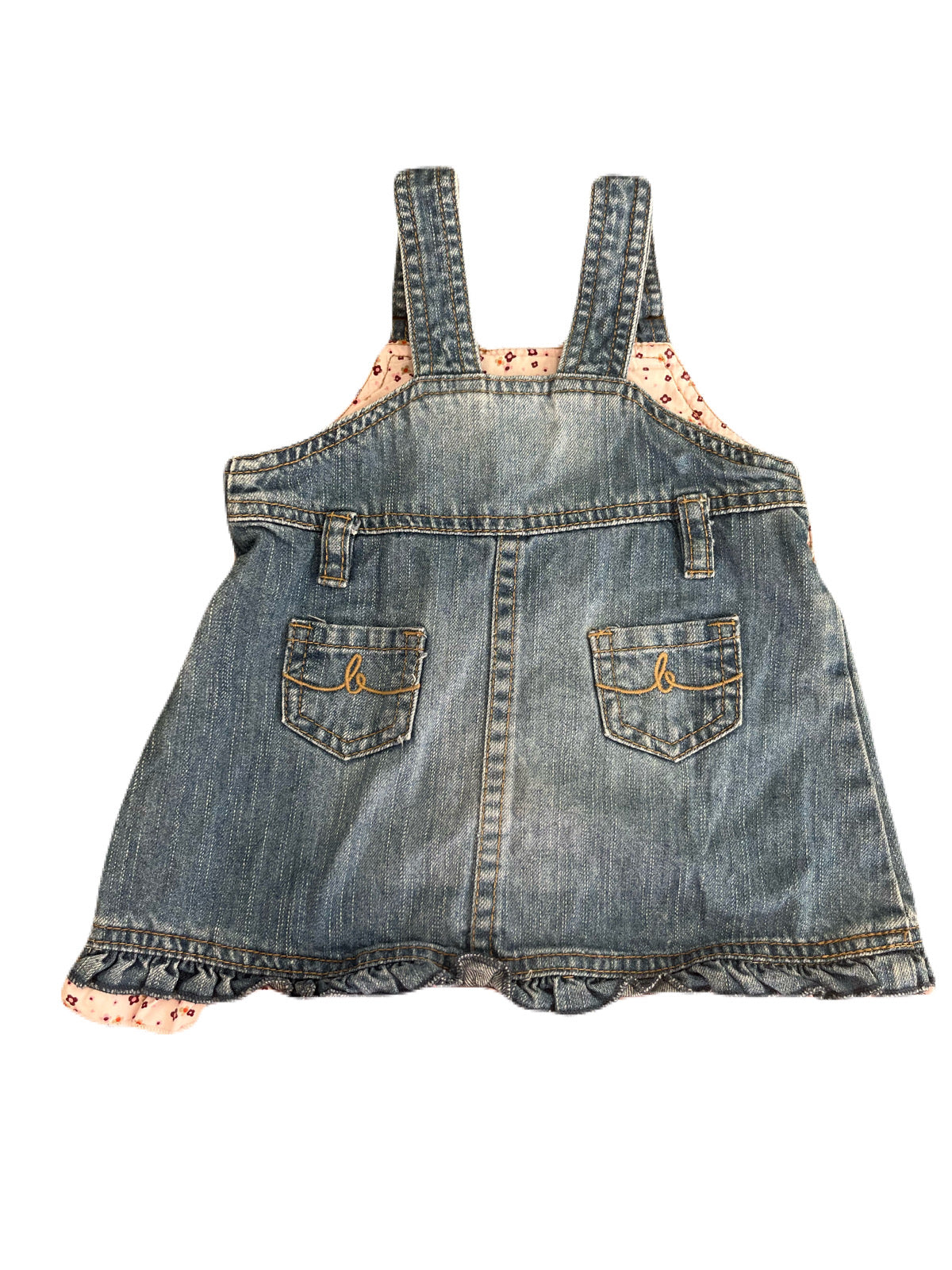 H&M Vintage Denim Dress 4-6m