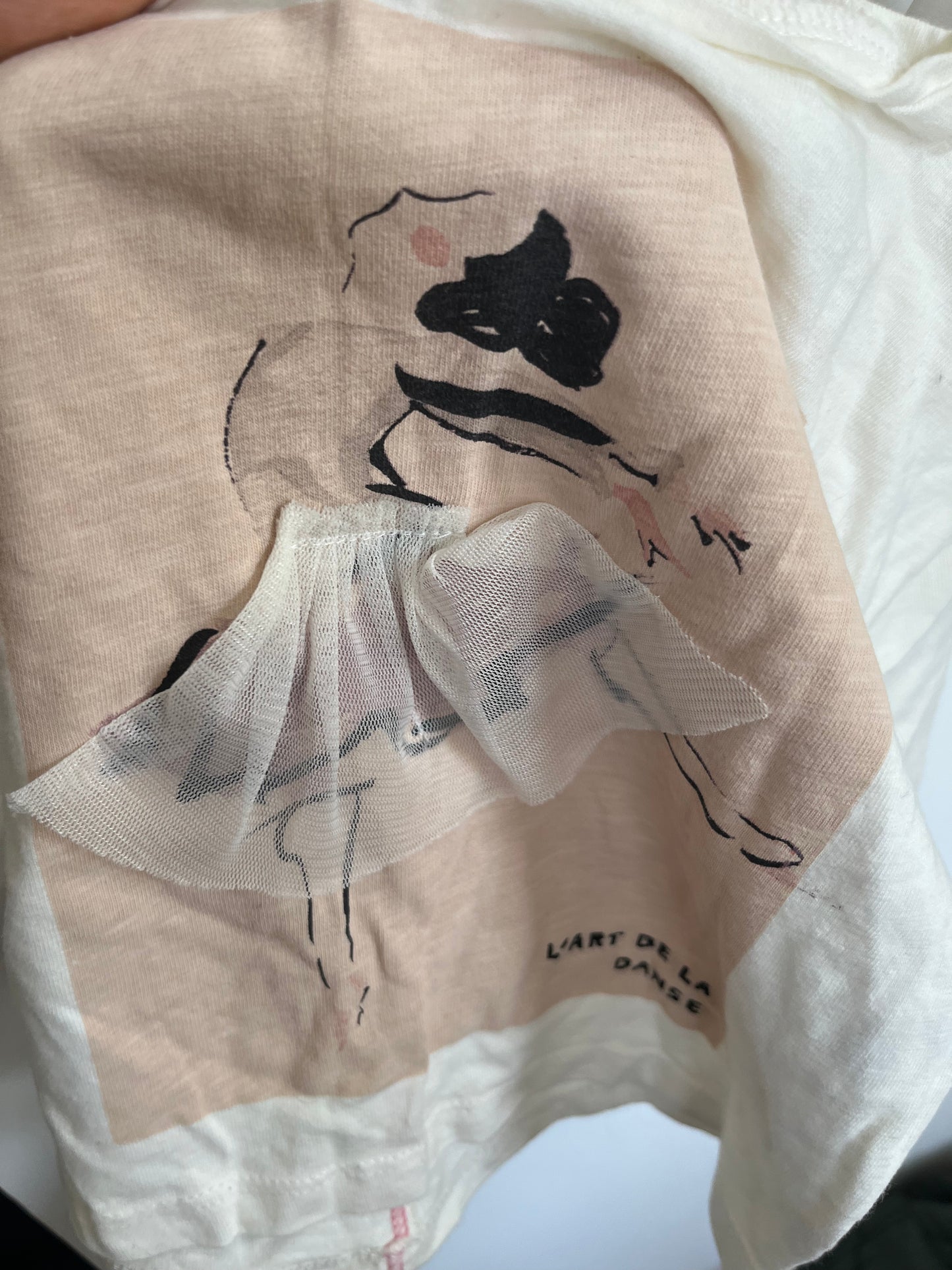 Zara Ballerina Shirt 12-18m