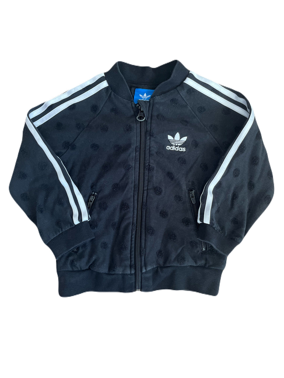 Adidas Black Jacket 12-18m