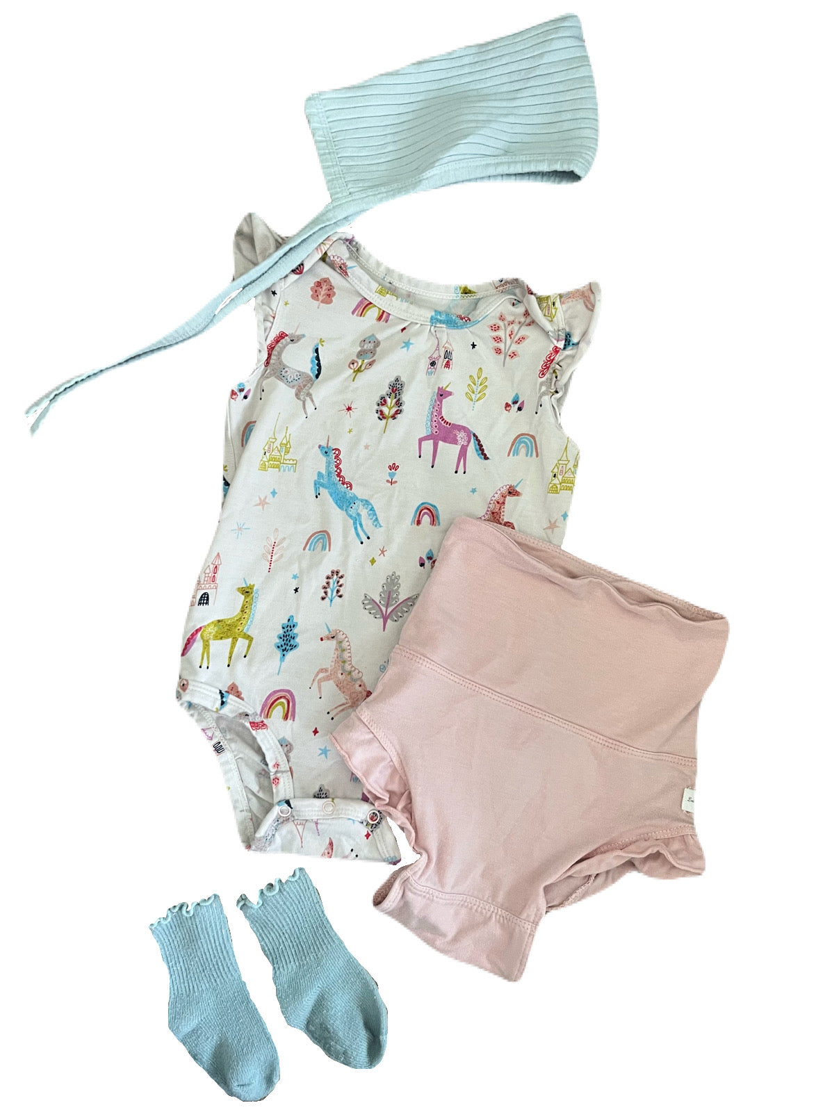 Loulou Lollipop & Kate Quinn Unicorn Set 6-12m