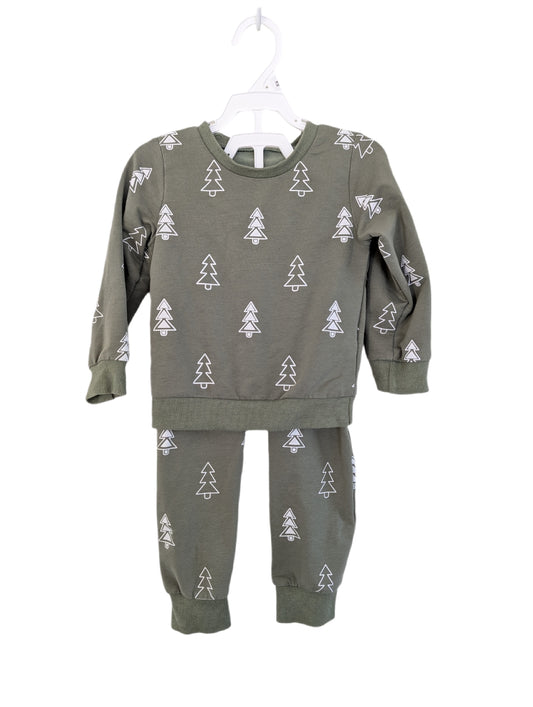 Cotton Christmas Tree Set 18-24m