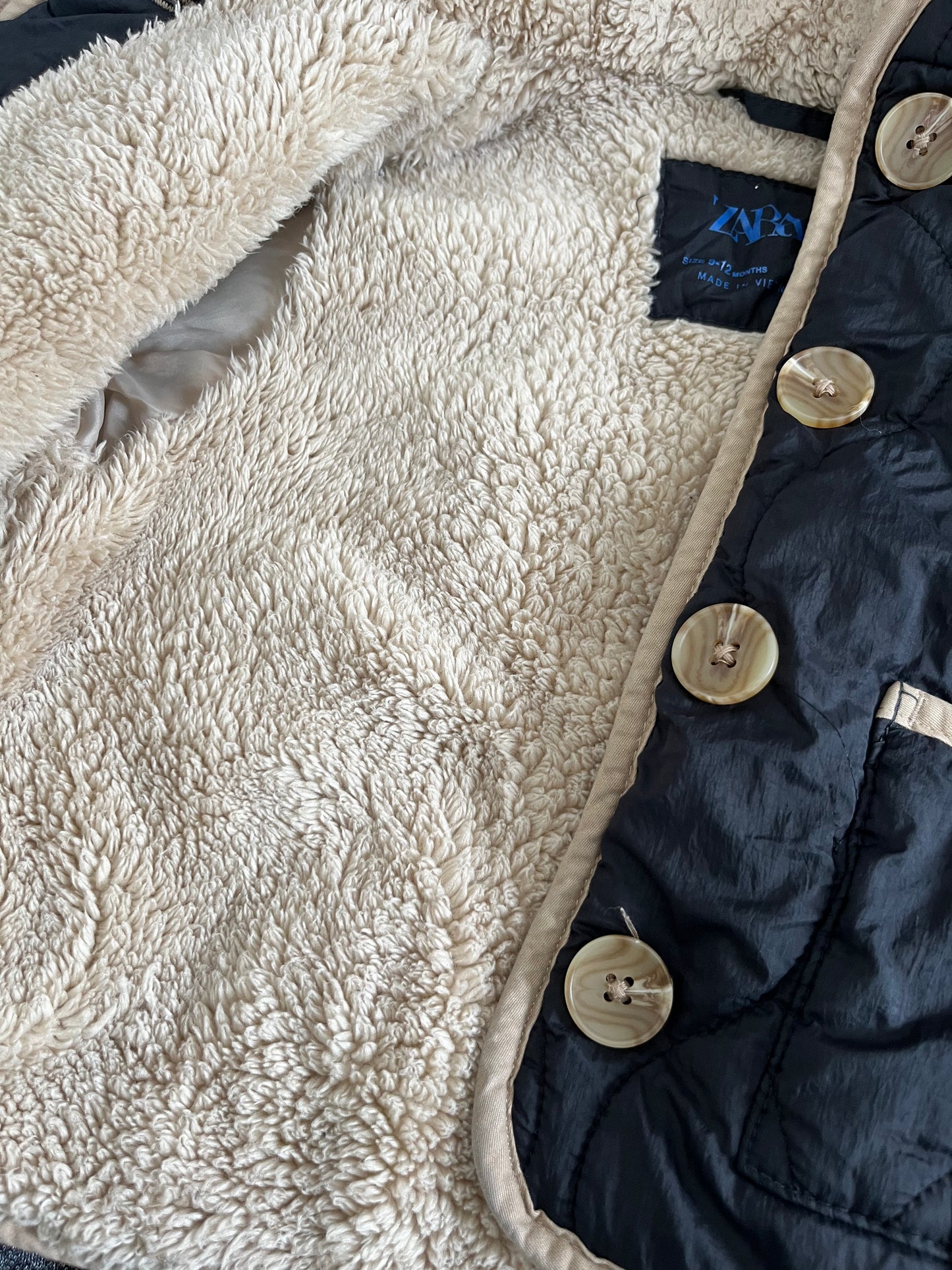 ZARA Lined Jacket 12-18m