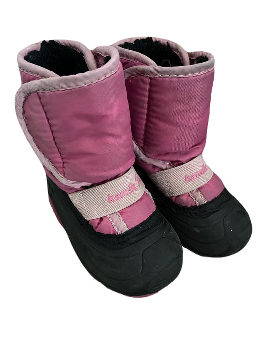 Kamik Velcro Winter Boots - Size 5 Toddler