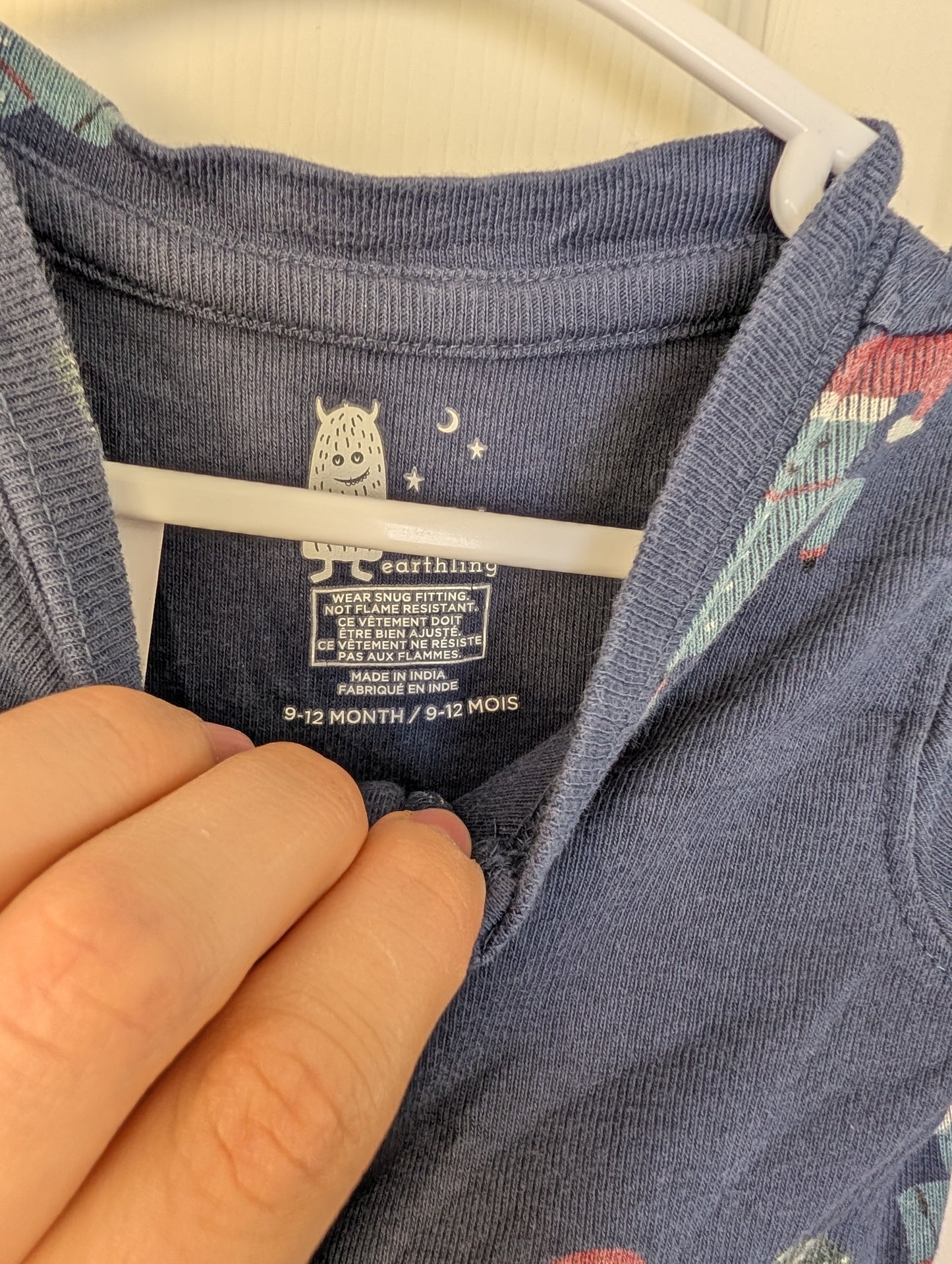 Rise Little Earthling Christmas Robots 9-12M