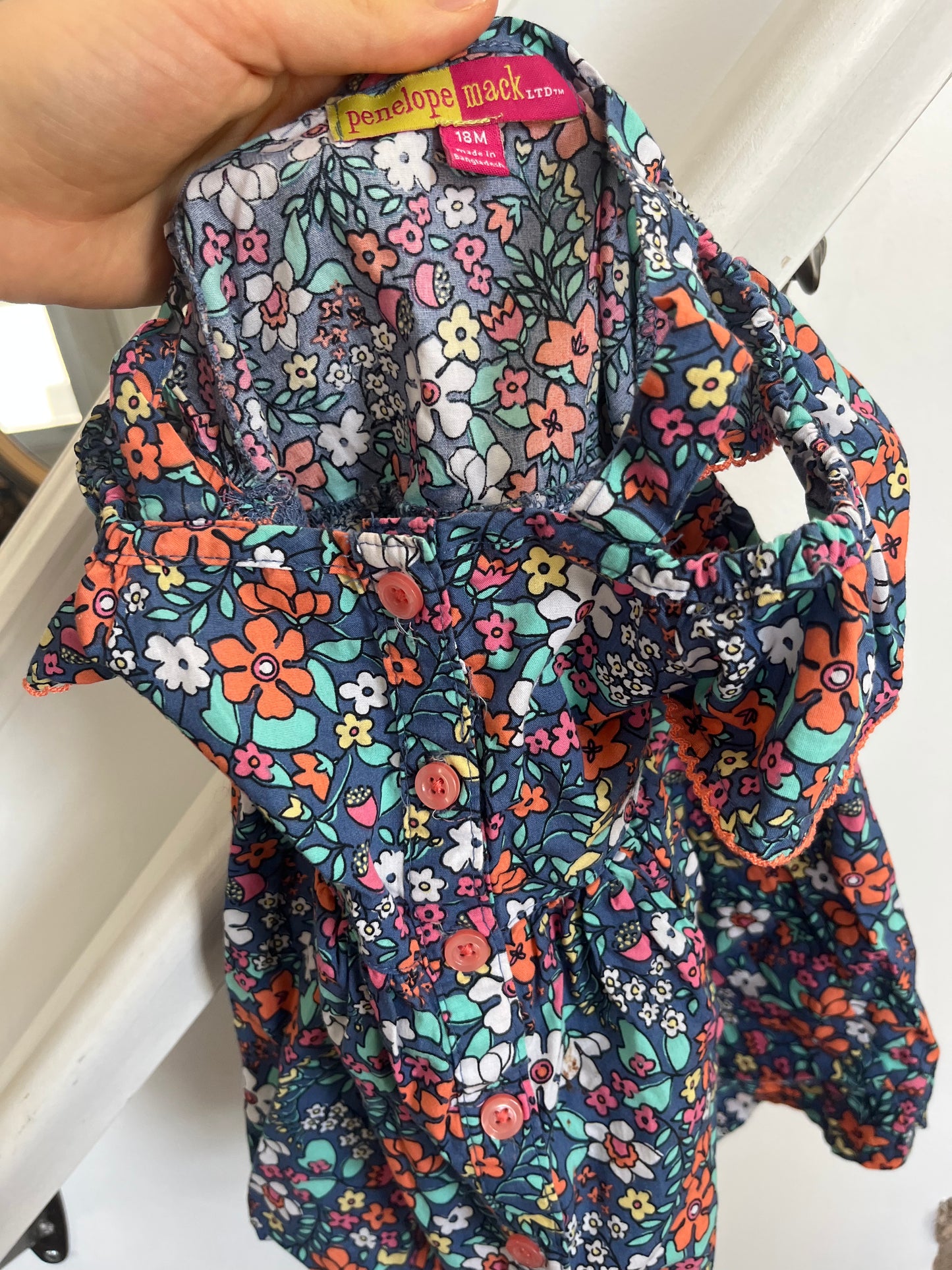 Penelope Mack Floral Dress 18m