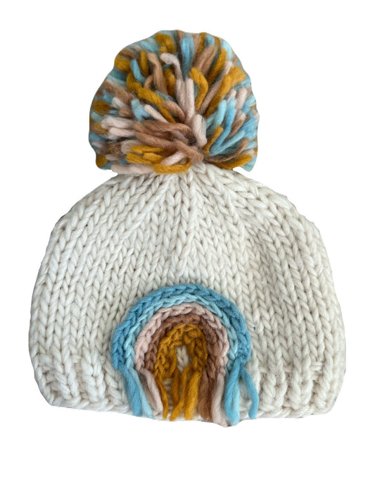 Rainbow Knit Toque 6m