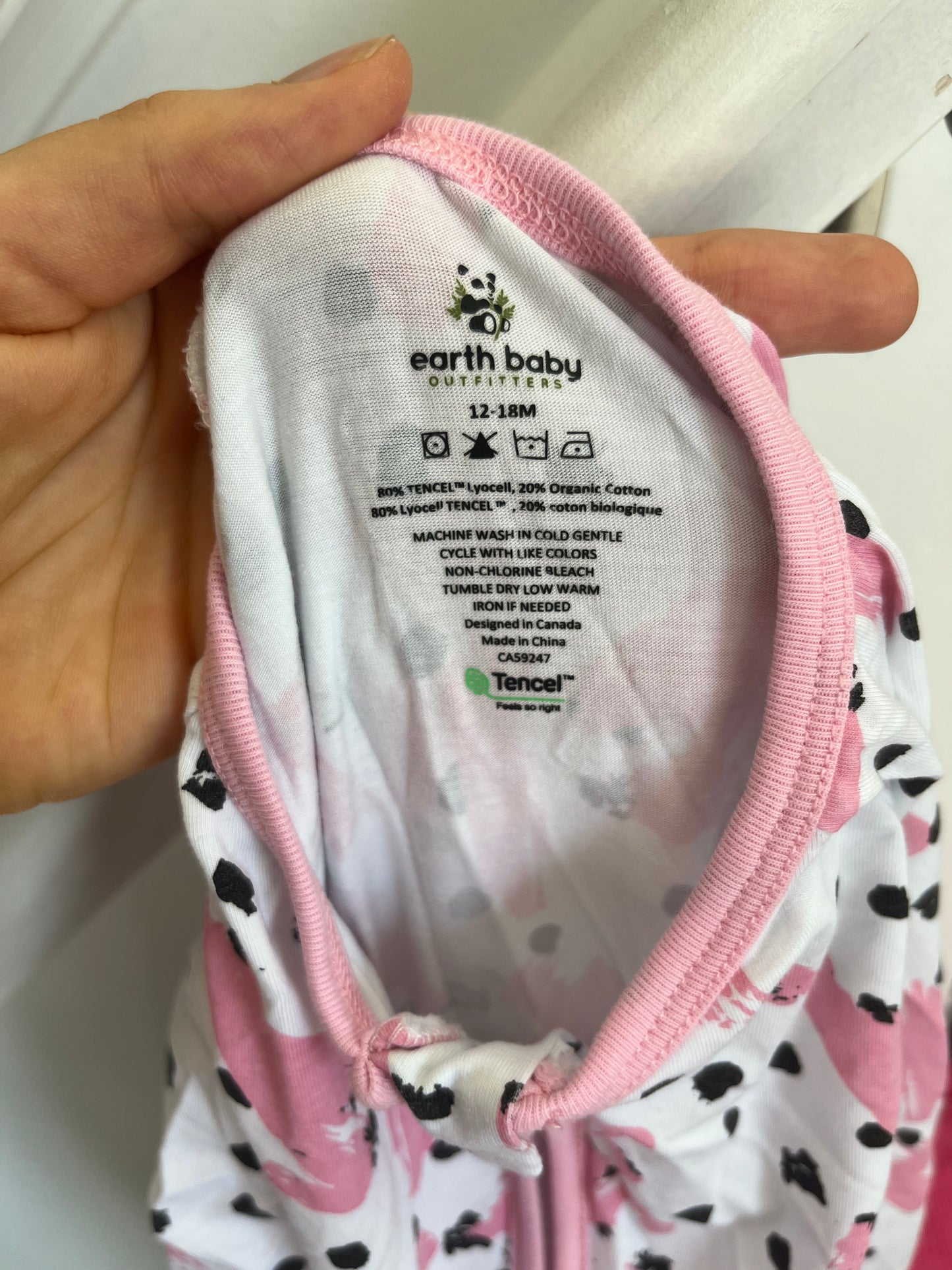 Earth Baby Convertible Romper 12-18m