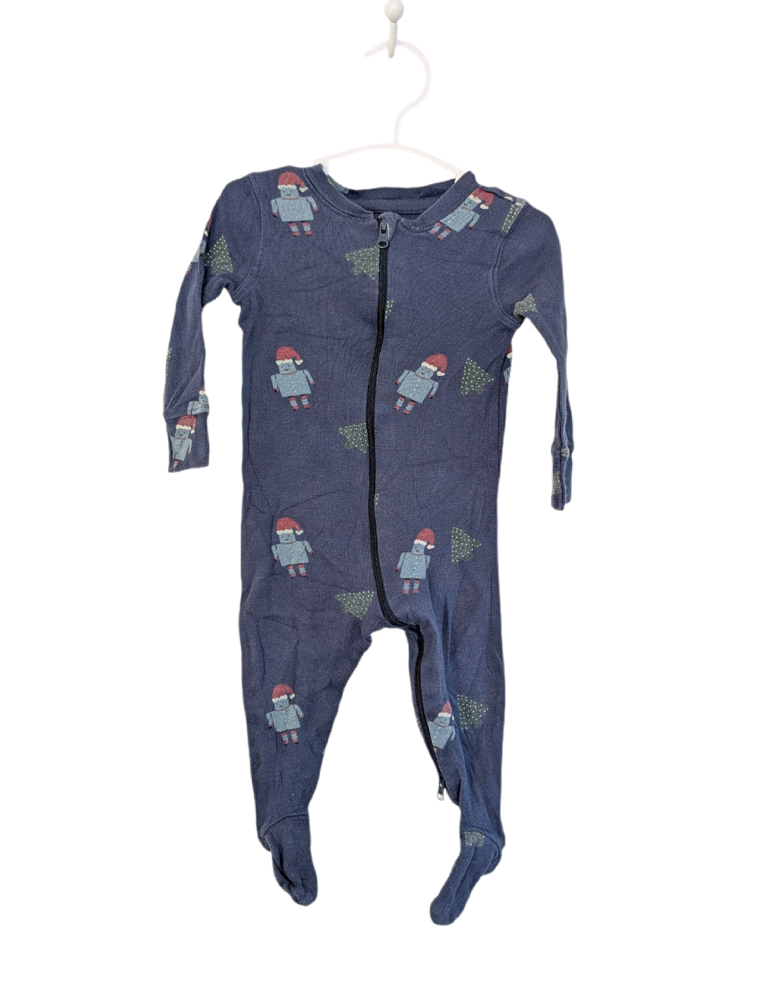 Rise Little Earthling Christmas Robots 9-12M