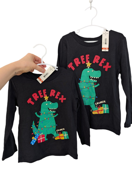 Joe Fresh 'Tree Rex' Sibling Tees 2T & 4T