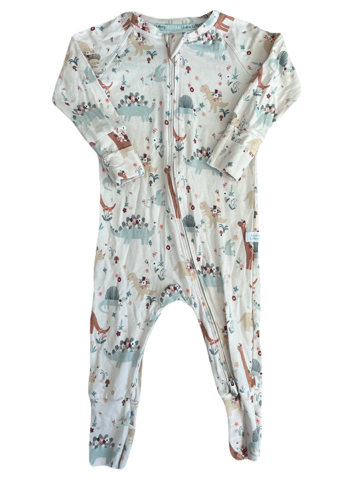 Loulou Lollipop Floral Dino 6-12m