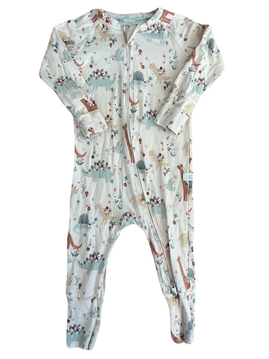 Loulou Lollipop Floral Dino 6-12m