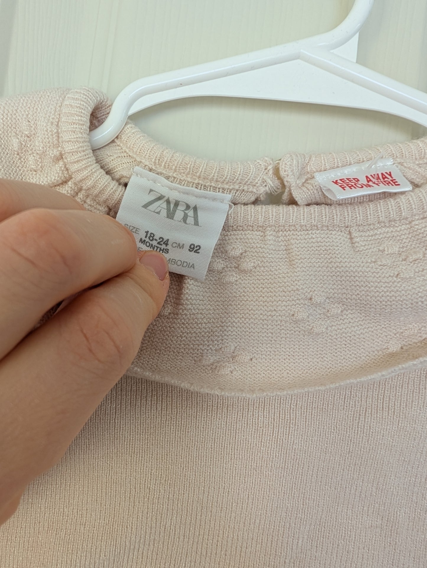 Zara Knit Sweater 18-24