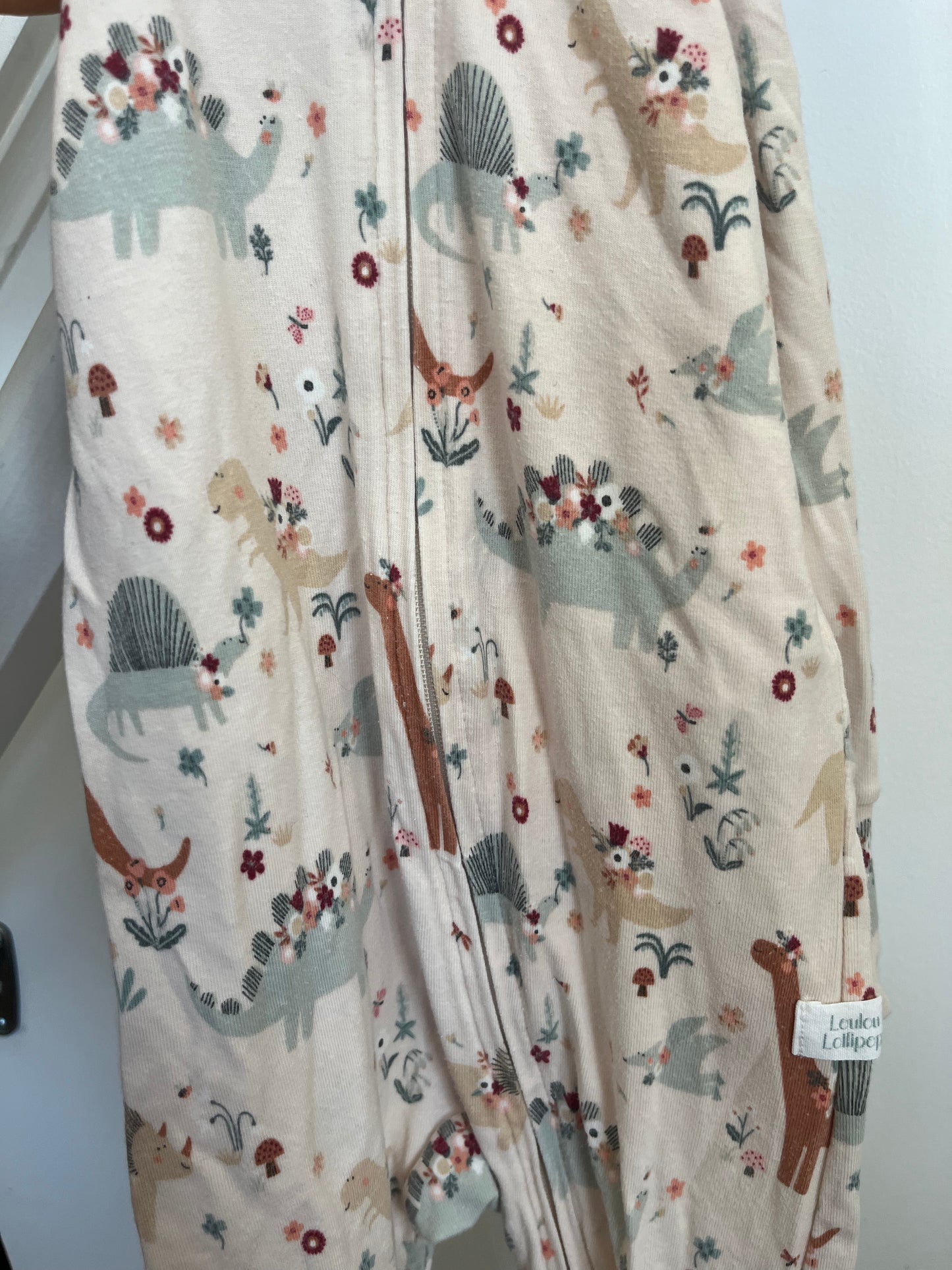 Loulou Lollipop Floral Dino 6-12m