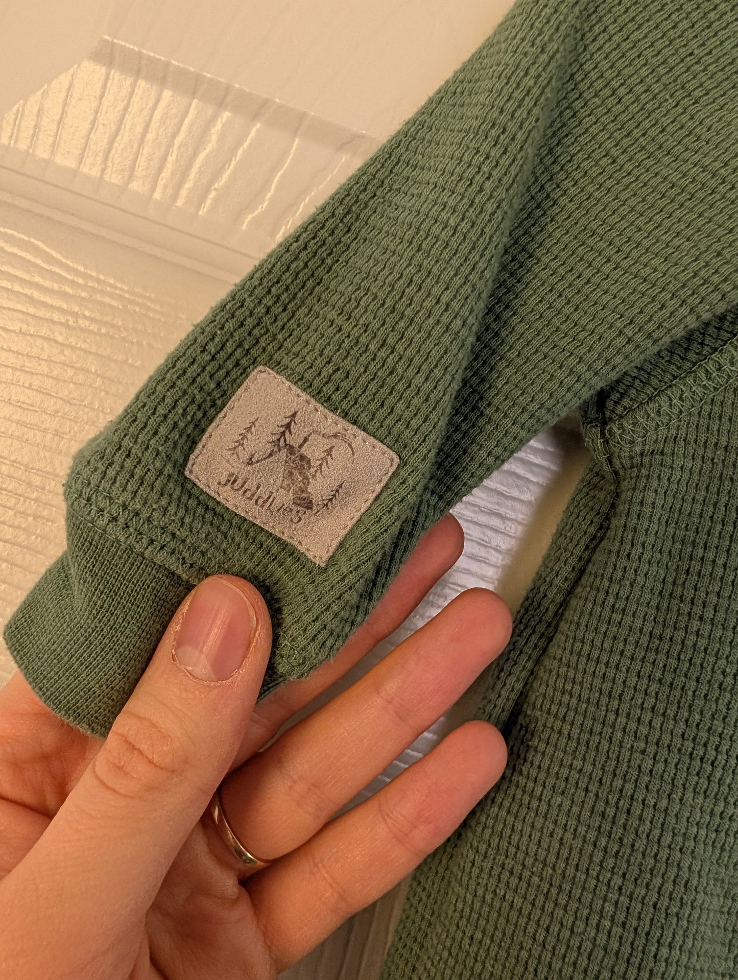 Juddlies Waffle Footie 3-6m