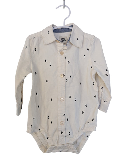 Oshkosh B'gosh Penguin Onesie 12m