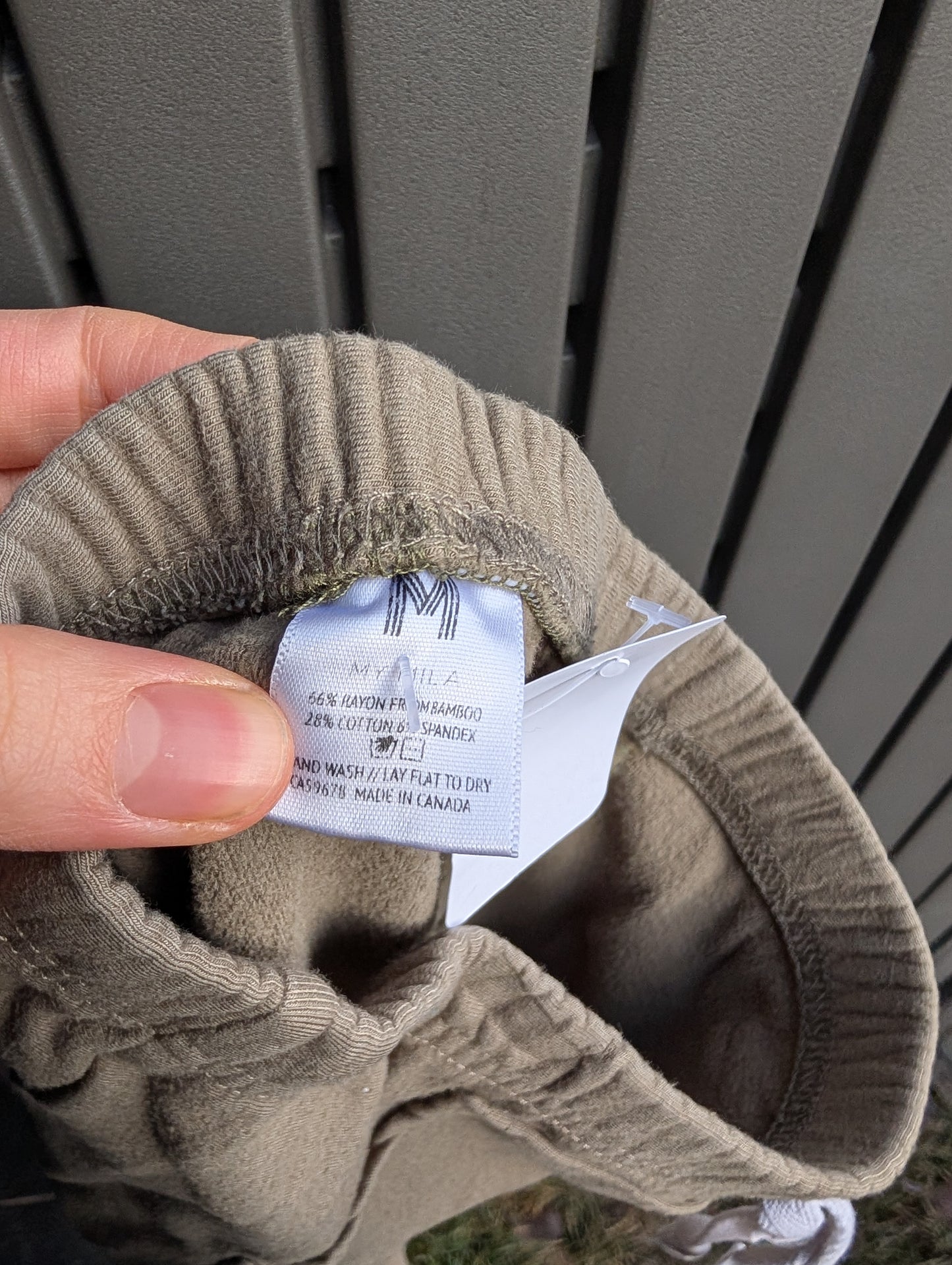 My Mila Bamboo Green Joggers 2-3T