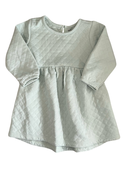 George Quilted Teal Dress 12-18m