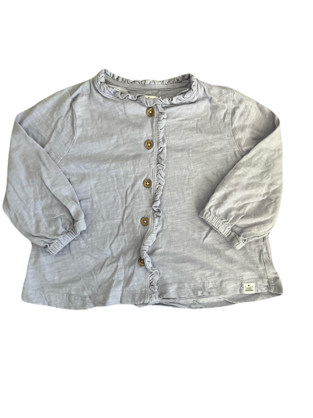 Rise Little Earthling Purple Cardigan 18-24m