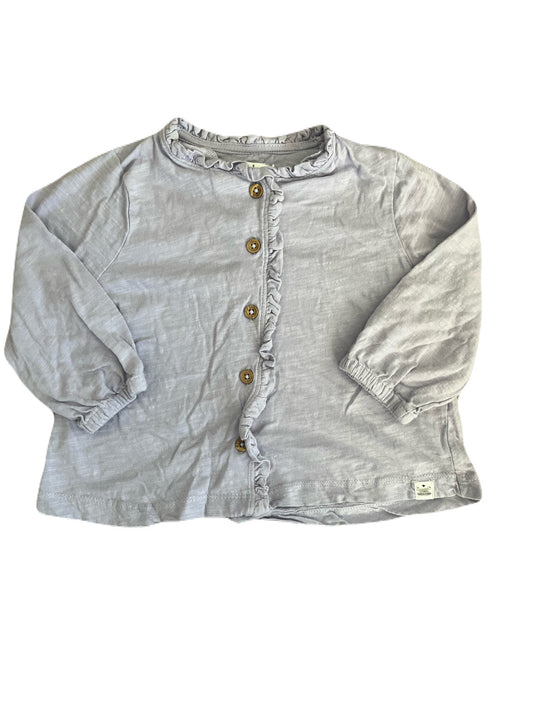 Rise Little Earthling Purple Cardigan 18-24m