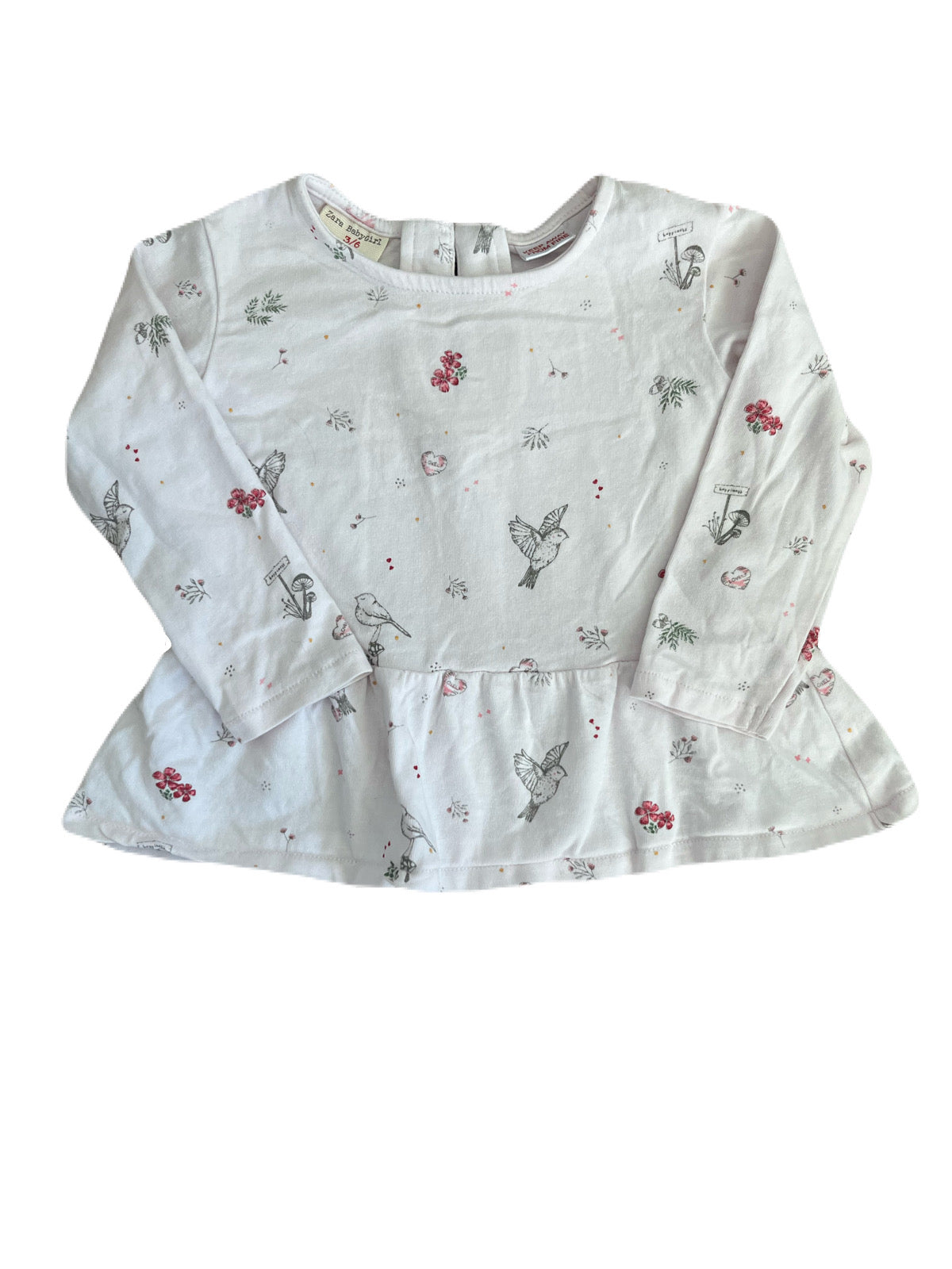ZARA Shirt 3-6m