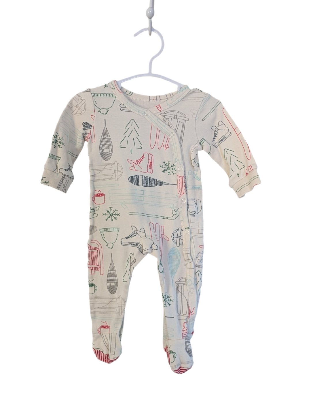 PEHR Winter Snap Footie 0-3m