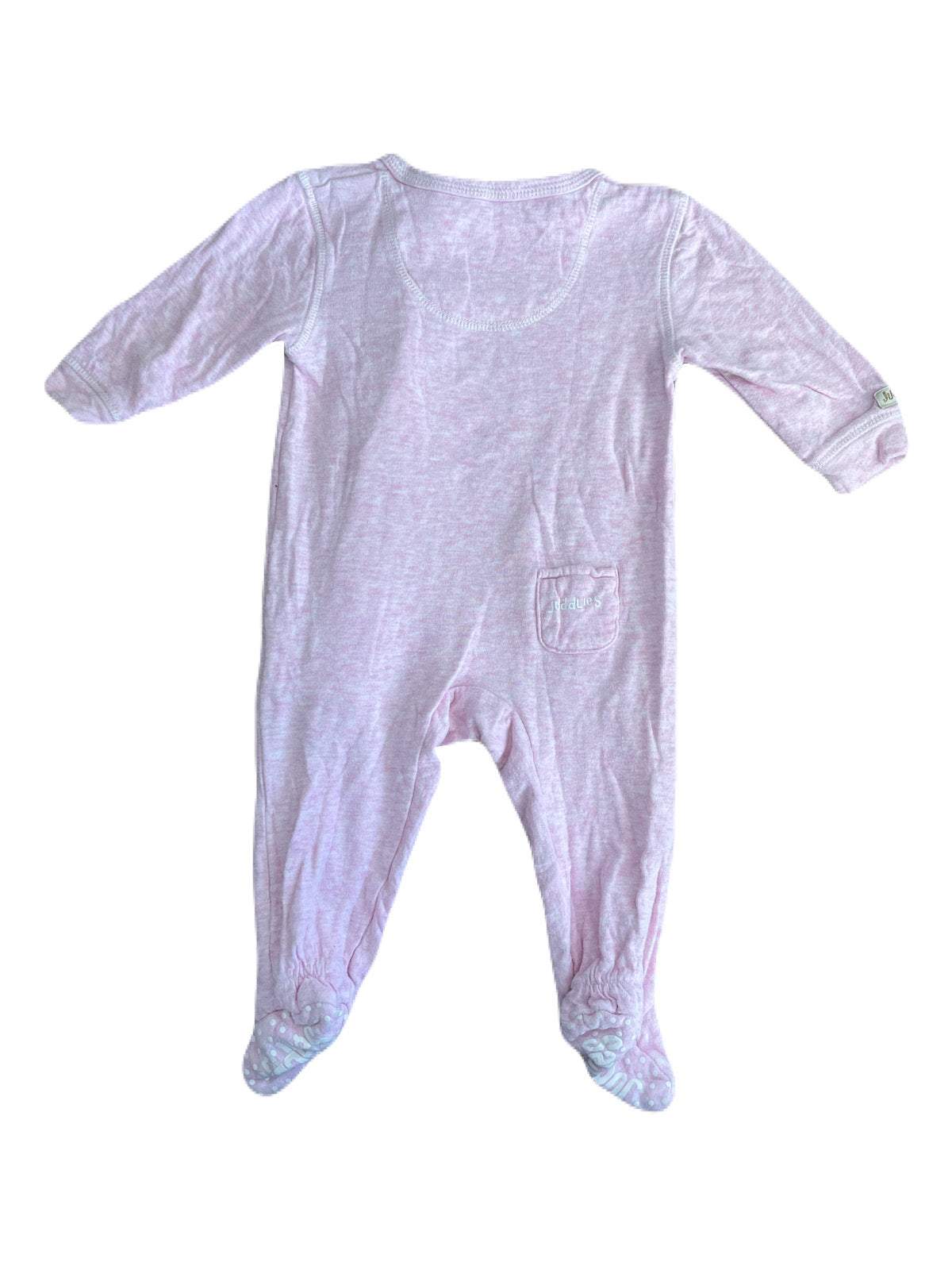 Juddlies Pink Footie 6-12m