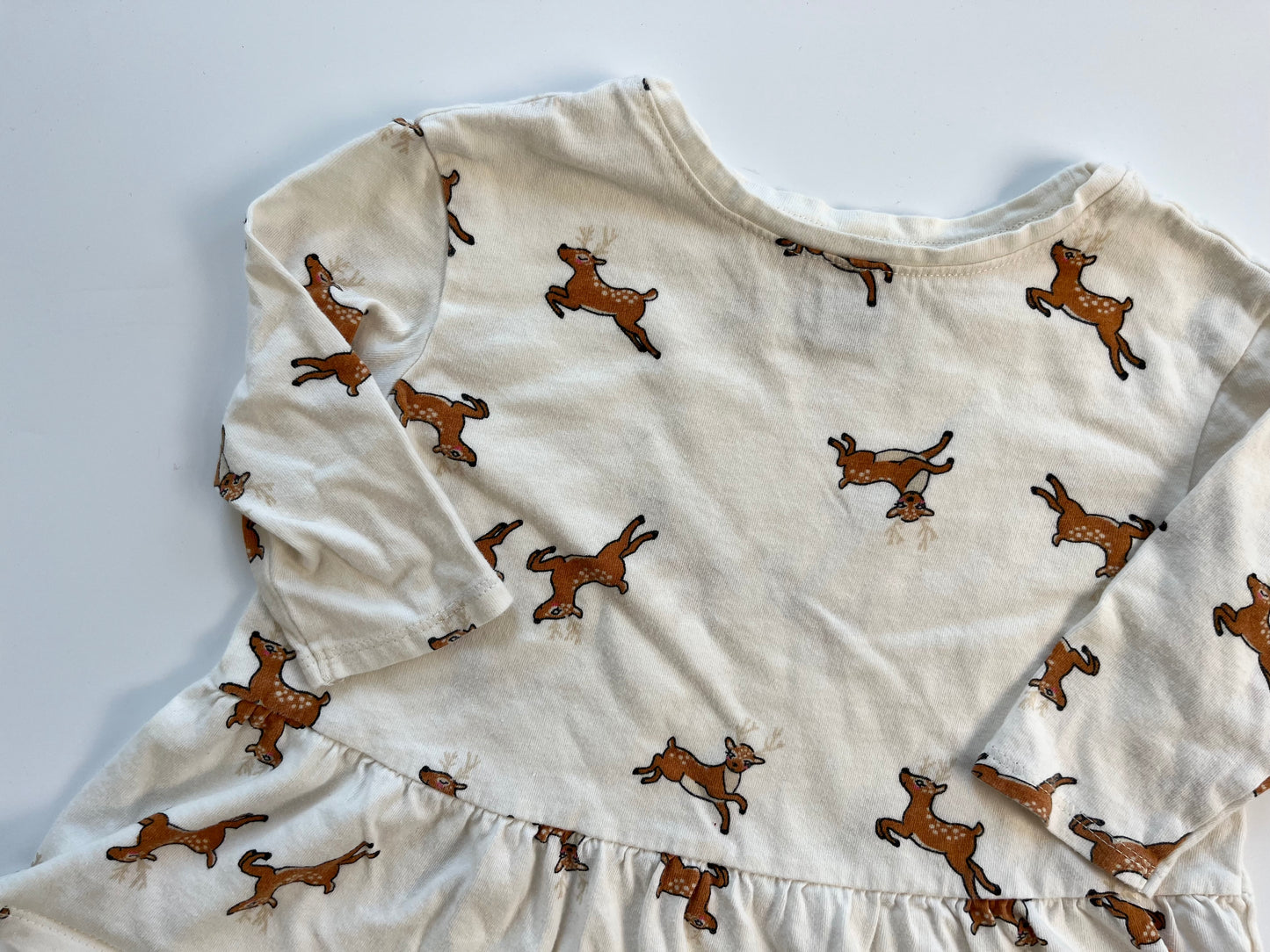 Old Navy Reindeer Long-Sleeve Shirt 12-18m