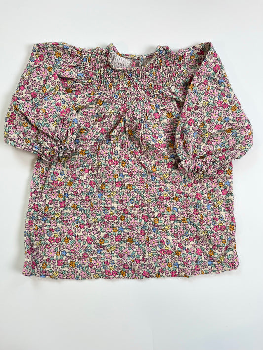 ZARA Floral Dress 2-3T